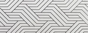 Декоративный элемент Azulev Expression Dec. Zeta Perla 25x65 матовый