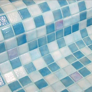 Мозаика Ezarri Fosfo Mix Aquila Люминисцентная 31,3x49,5 глянцевая