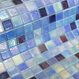Мозаика Ezarri Fosfo Mix Delphinus Люминисцентная 31,3x49,5 глянцевая