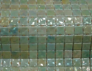 Мозаика Ezarri Lime Ondulato 31,3x49,5 глянцевая
