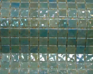 Мозаика Ezarri Turquoise Ondulato 31,3x49,5 глянцевая