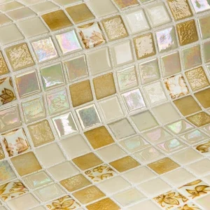 Мозаика Ezarri Topping Leaves 31,3x49,5 глянцевая