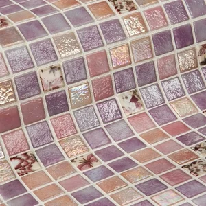 Мозаика Ezarri Topping Violet 31,3x49,5 глянцевая