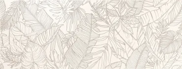 Декоративный элемент Fanal Pearl Tropic White 45x120 матовый