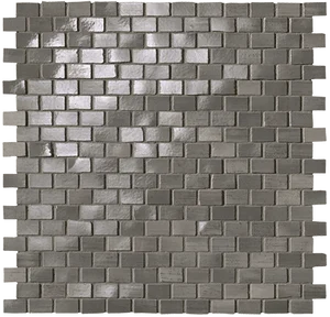 Мозаика Fap Brickell Grey Brick Mos.Gloss 30x30 глянцевая