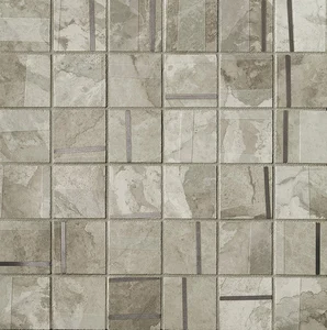 Мозаика Fap Kamu Grey Metal Mosaico fPG5 30x30 полированная