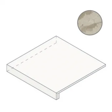 Ступень Fap Kamu White Scalino Angolare fPGK 33x33 полированная