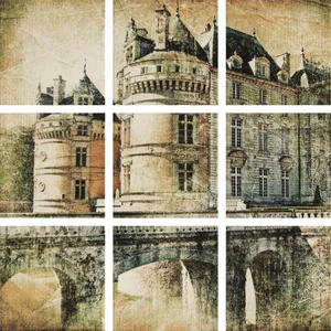 Панно Fap Milano Conjunto Castle 20x20 глянцевое