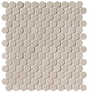 Мозаика Fap Milano&Floor Beige Round Mosaico Matt fNSU 29,5x32,5 матовая