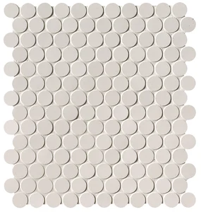 Мозаика Fap Milano&Floor Bianco Round Mosaico Matt fNSV 29,5x32,5 матовая