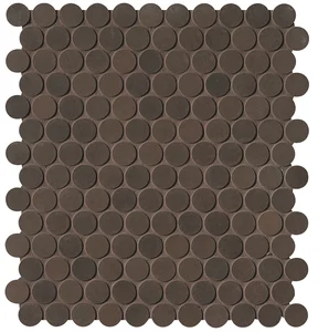 Мозаика Fap Milano&Floor Corten Round Mosaico Matt fNSW 29,5x32,5 матовая