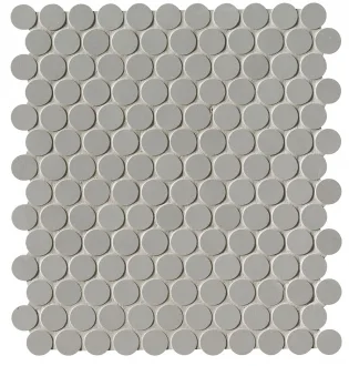 Milano&Floor Grigio Round Mosaico Matt fNSX