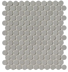 Мозаика Fap Milano&Floor Grigio Round Mosaico Matt fNSX 29,5x32,5 матовая