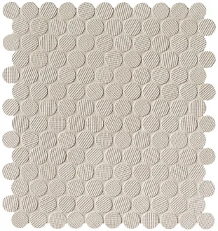 Milano&Wall Beige Round Mosaico fNVP