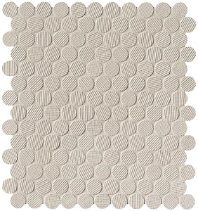 Мозаика Fap Milano&Wall Beige Round Mosaico fNVP 29,5x32,5 матовая