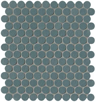 Milano&Wall Blu Round Mosaico fNVR