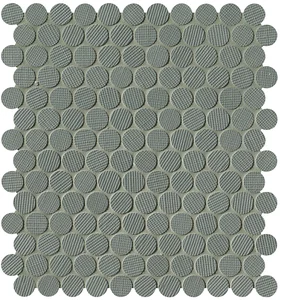 Мозаика Fap Milano&Wall Salvia Round Mosaico fNVU 29,5x32,5 матовая