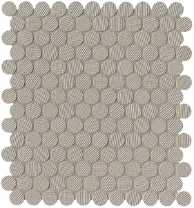 Мозаика Fap Milano&Wall Tortora Round Mosaico fNVV 29,5x32,5 матовая