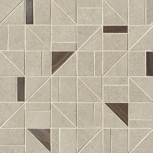 Мозаика Fap Nux Beige Gres Outline Mosaico 30x30 матовая
