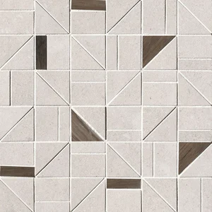 Мозаика Fap Nux White Gres Outline Mosaico 30x30 матовая