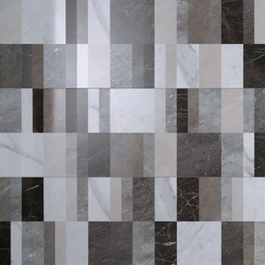 Панно Fap Roma Classic Frames Ins. Mix 3 91,5x91,5 глянцевое