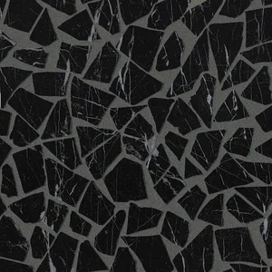 Мозаика Fap Nero Reale Schegge Gres Mos. 30x30 глянцевая