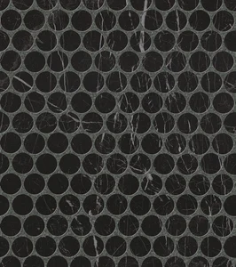 Мозаика Fap R.D. Nero Reale Round Gres Mos. 29,5x32,5 глянцевая
