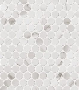Мозаика Fap R.D. Statuario Round Gres Mos. 29,5x32,5 глянцевая