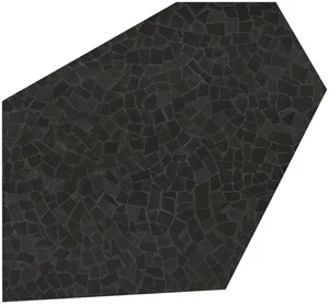 Декоративный элемент Fap Roma Diamond Caleido Frammenti Black Brillante fNKR 37x52 глянцевый