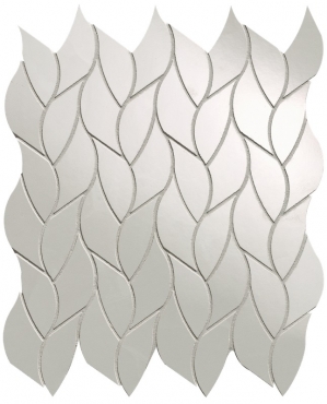 Мозаика Fap Roma Gold Onice Neve Leaves Mosaico fQMU 25,9x30,9 глянцевая