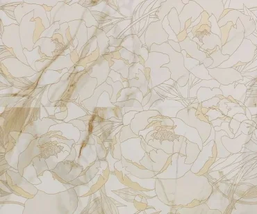 Панно Fap Roma Gold Rose Calacatta Oro Inserto Mix 2 fQNB 100x120 глянцевое