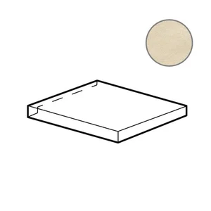 Ступень Fap Sheer Beige Scalino Angolare fPEJ 33x33 матовая
