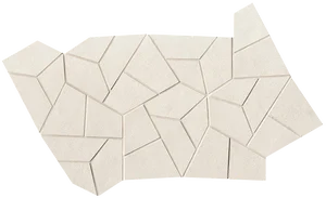 Мозаика Fap Sheer White Gres Fly Mosaico fPRQ 25x41,5 матовая