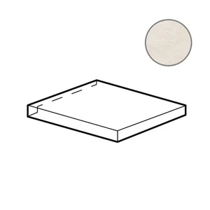 Ступень Fap Sheer White Scalino Angolare fPEM 33x33 матовая