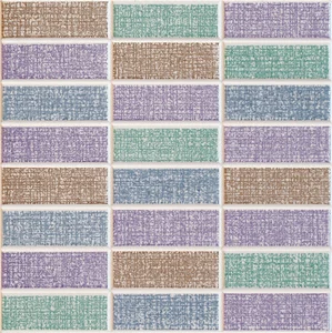 Мозаика Del Conca Feeling Mosaico TM9 Lilla Scuro 20x20 глянцевая