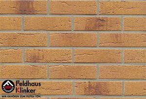 Клинкерная плитка Feldhaus Klinker Classic Amari Viva Rustico Aubergine R287NF9 7,1x24 матовая