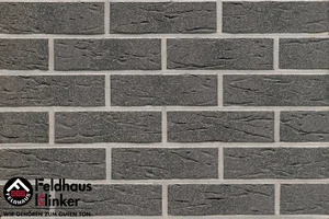 Клинкерная плитка Feldhaus Klinker Classic Anthracit Mana R735NF14 7,1x24 матовая