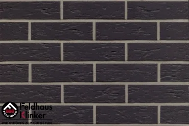 Клинкерная плитка Feldhaus Klinker Classic Anthracit Senso R740NF9 7,1x24 матовая