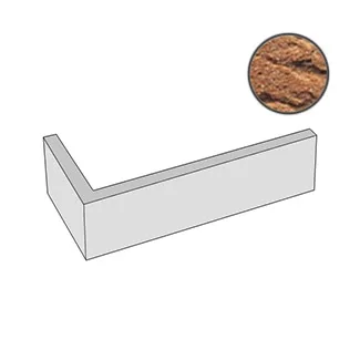 Спецэлемент Feldhaus Klinker Classic Bronze Mana W214NF14 7,1x24 матовый
