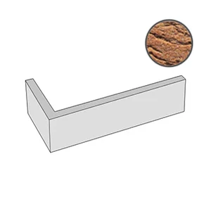 Спецэлемент Feldhaus Klinker Classic Bronze Mana W214NF9 7,1x24 матовый