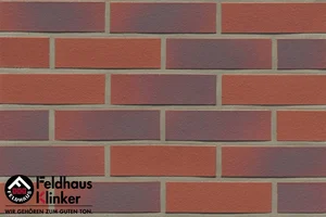 Клинкерная плитка Feldhaus Klinker Classic Carmesi Antic Liso R356NF14 7,1x24 матовая