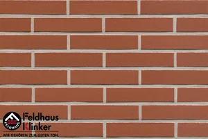Клинкерная плитка Feldhaus Klinker Classic Carmesi Liso R400DF9 5,2x24 матовая