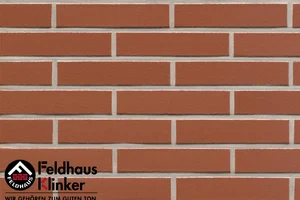 Клинкерная плитка Feldhaus Klinker Classic Carmesi Liso R400LDF14 5,2x29 матовая