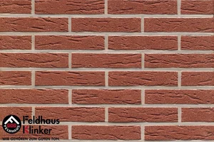 Клинкерная плитка Feldhaus Klinker Classic Carmesi Mana R435DF9 5,2x24 матовая