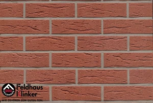 Клинкерная плитка Feldhaus Klinker Classic Carmesi Mana R435NF9 7,1x24 матовая