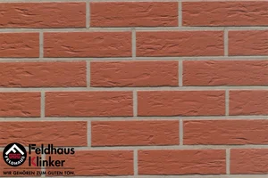 Клинкерная плитка Feldhaus Klinker Classic Carmesi Senso R440NF14 7,1x24 матовая
