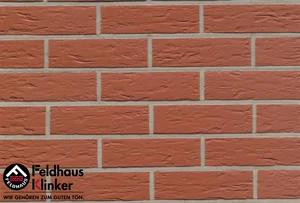 Клинкерная плитка Feldhaus Klinker Classic Carmesi Senso R440NF9 7,1x24 матовая
