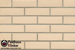 Клинкерная плитка Feldhaus Klinker Classic Perla Liso R100NF14 7,1x24 матовая