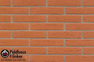 Клинкерная плитка Feldhaus Klinker Classic Terracotta Rustico R227DF9 5,2x24 матовая