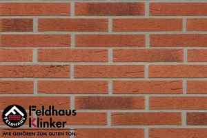 Клинкерная плитка Feldhaus Klinker Classic Terreno Rustico Carbo R488DF9 5,2x24 матовая